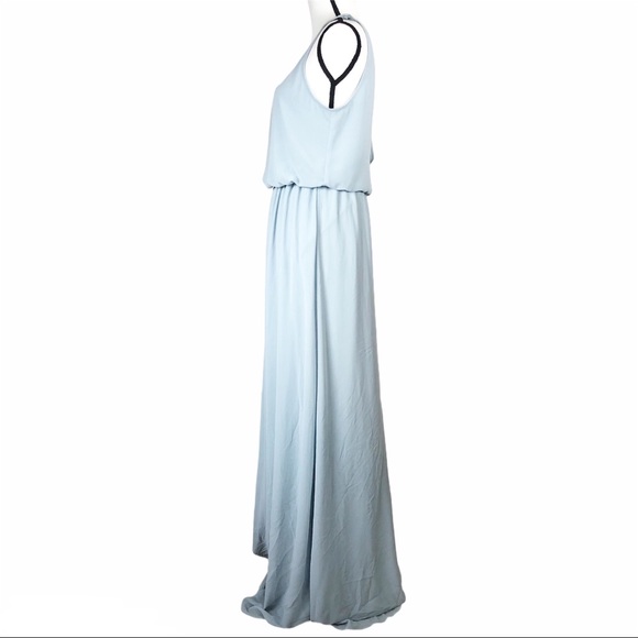 NWOT SMYM Kendall Steel Blue Maxi Dress - Picture 3 of 9